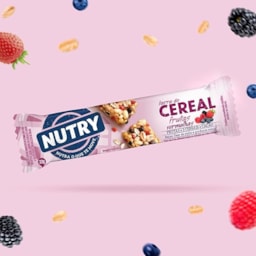 Nutry Barra Cereal Frutas Vermelhas 22g Dp C/ 24 Und