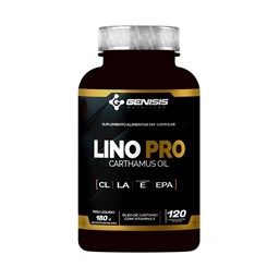 Óleo De Cártamo Lino Pro 120 Caps. Genisis 180g