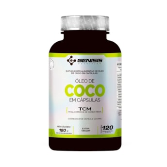 Oleo De Coco -1000 Mg 120 Caps Genisis Oleo De Coco -1000 Mg 120 Caps Genisis