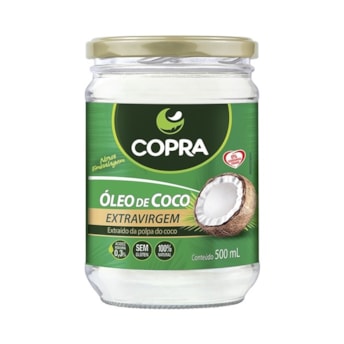 Óleo De Coco Copra Extravirgem 500ml Óleo De Coco Copra Extravirgem 500ml