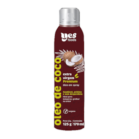 Óleo De Coco Extra Virgem Premium Spray Yes Foods 170ml