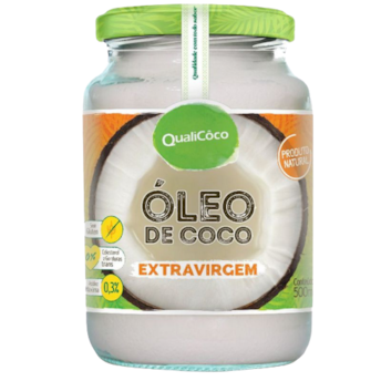 Óleo de Coco Extra Virgem Qualicoco 500ml