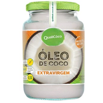 Óleo de Coco Extra Virgem Qualicoco 500ml