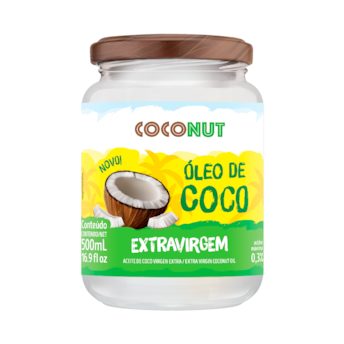 Óleo de Coco Extravirgem Coconut - 500g Óleo de Coco Extravirgem Coconut - 500g