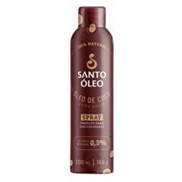 Oleo De Coco Extravirgem Spray 200ml - Santo Oleo