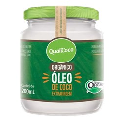 Óleo De Coco Orgânico Extravirgem Qualicoco 200ml