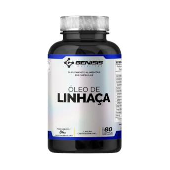 Óleo De Linhaça 60 Caps Genisis 84g