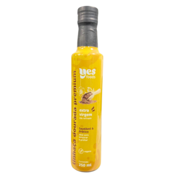 Óleo De Linhaça Dourada Premium Yes Foods 250ml Óleo De Linhaça Dourada Premium Yes Foods 250ml