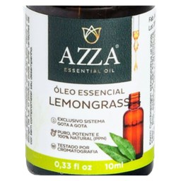 Óleo Essencial Lemongrass 10ml - Azza