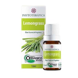 Óleo Essencial Lemongrass Orgânico Phytoterápica 10ml
