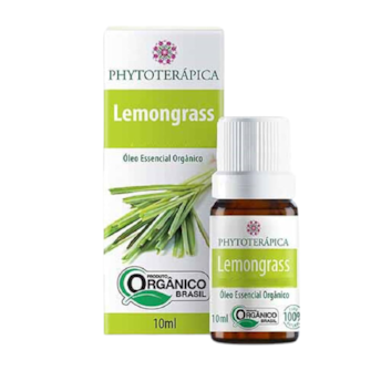 Óleo Essencial Lemongrass Orgânico Phytoterápica 10ml Óleo Essencial Lemongrass Orgânico Phytoterápica 10ml