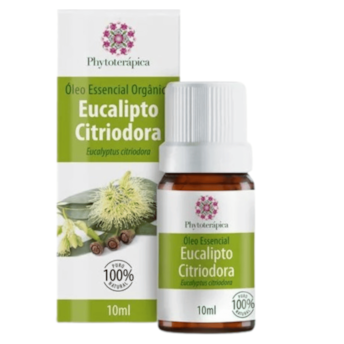 Óleo Essencial Orgânico Eucalipto Citriodora 10ml