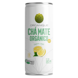 Organique Chá Mate Sabor Limão 269ml