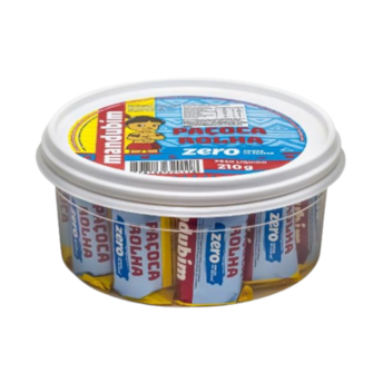 Paçoca Rolha Zero Açúcar Mandubim Pote 210g