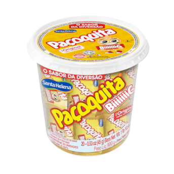 Paçoquita Big Rolha Pote C/20 Un De 45g