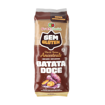 Pão de Forma Sem Glúten Batata Doce Graniamici 420g Val. 23/03/2026