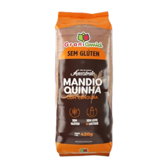 Pão de Forma Sem Glúten Mandioquinha Com Cenoura Graniamici 420g Val. 10/09/2025
