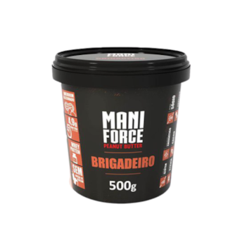 Pasta de Amendoim Brigadeiro 500g - Mani Force Pasta de Amendoim Brigadeiro 500g - Mani Force