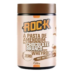 Produto Pasta De Amendoim Chocolate Branco Com Whey 1Kg - Rock