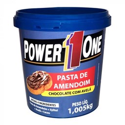 Produto Pasta de Amendoim Chocolate com Avelã Power 1 one 1,005 Kg