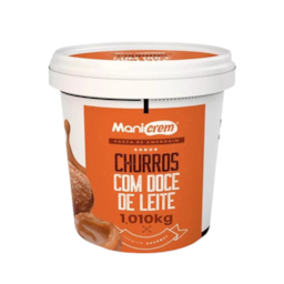 Pasta de Amendoim Churros com Doce de Leite 1,010kg - Mani Crem Pasta de Amendoim Churros com Doce de Leite 1,010kg - Mani Crem