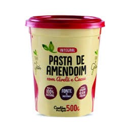 Produto Pasta de Amendoim com Avela e Cacau 500g Terra Dos Grãos