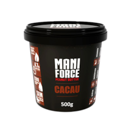 Pasta De Amendoim Com Cacau 500g - Mani Force Pasta De Amendoim Com Cacau 500g - Mani Force
