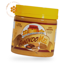 Pasta De Amendoim Com Mel Amendomel 1,010 Kg -  Thiani Pasta De Amendoim Com Mel Amendomel 1,010 Kg -  Thiani