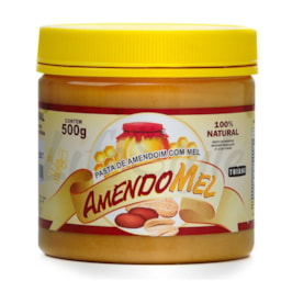 Pasta de Amendoim com Mel Amendomel 500g Pasta de Amendoim com Mel Amendomel 500g
