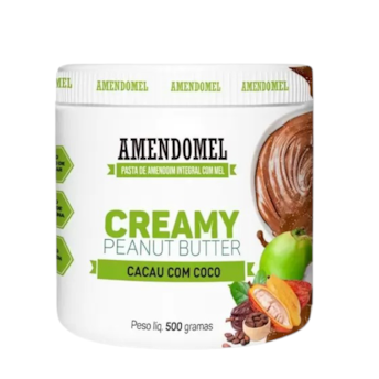 Pasta de Amendoim com Mel Cacau e Coco  500g - Thiani