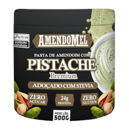 Pasta De Amendoim Com Pistache Amendomel 500g