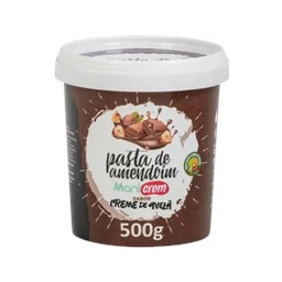Pasta de Amendoim Creme de Avelã Manicrem 500g