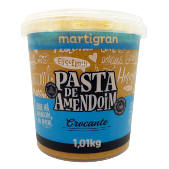 Pasta de Amendoim Crocante Martigran 1,01kg Pasta de Amendoim Crocante Martigran 1,01kg