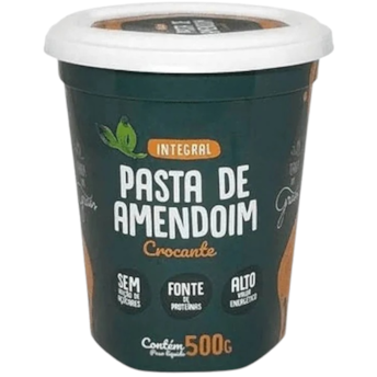 Pasta de Amendoim Crocante Terra dos Grãos 500g Pasta de Amendoim Crocante Terra dos Grãos 500g