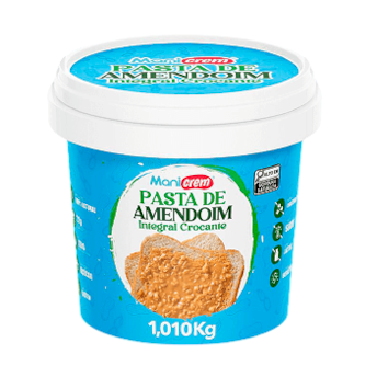Pasta De Amendoim Integral Crocante 1,010kg Manicrem