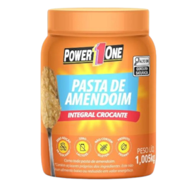 Pasta De Amendoim Integral Crocante Power 1 one 1,005 Kg