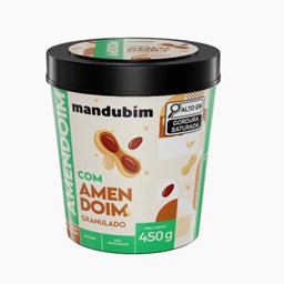 Produto Pasta de Amendoim Integral Granulado Mandubim 450g