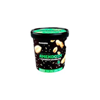 Pasta de Amendoim Integral Granulado Mandubim 450g
