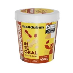 Pasta de Amendoim Integral com Avelã e Cacau Sem Açúcar- Mandubim