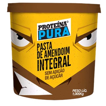 Pasta De Amendoim Integral Proteína Pura 1,005kg