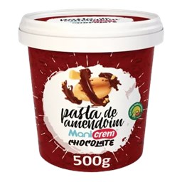 Produto Pasta de Amendoim sabor Chocolate Manicrem 500g