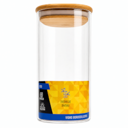 Porta Mantimentos Quadrado Borossilicato 1350ml