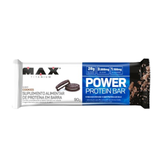 Power Protein Bar Cookies Max Titanium 90g Power Protein Bar Cookies Max Titanium 90g