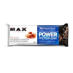 Power Protein Bar Milk Caramel Max Titanium 90g