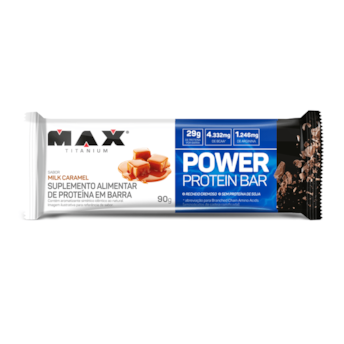 Power Protein Bar Milk Caramel Max Titanium 90g