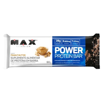 Power Protein Bar Peanut Butter Max Titanium 90g