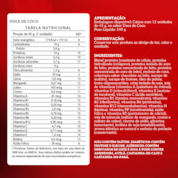 Protein Crisp Bar Doce De Coco 45g - Integral Medica Protein Crisp Bar Doce De Coco 45g - Integral Medica