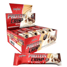 Protein Crisp Bar Leite Ninho Com Creme De Avelã  Integral Medica 45g Protein Crisp Bar Leite Ninho Com Creme De Avelã  Integral Medica 45g