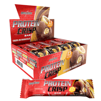 Protein Crisp Bar Trufa De Maracujá 45g - Integral Medica Protein Crisp Bar Trufa De Maracujá 45g - Integral Medica
