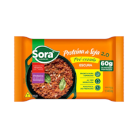 Proteína de Soja Sora Pré-Cozida Escura 400g